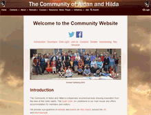 Tablet Screenshot of aidanandhilda.org.uk